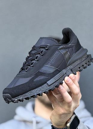 Мужские кроссовки лакоста стильные повседневные lacoste elite active t 43