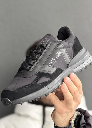 Мужские кроссовки лакоста стильные повседневные lacoste elite active t 42