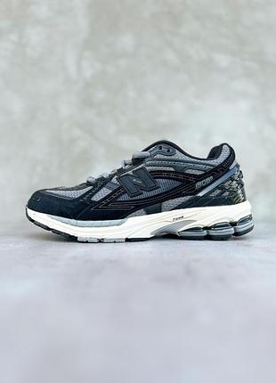 Мужские кроссовки стильные нью баланс new balance 1906u black gray 44