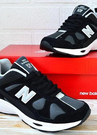 New balance 878 black – чоловічі чорні кросівки, розмір 43 (27,5 см)