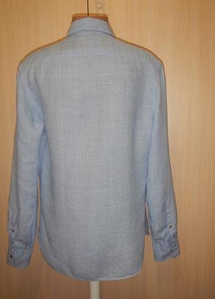 Льняная рубашка camicissima p.l(40) 4