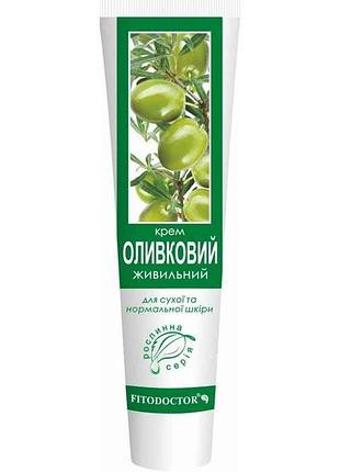 Крем для обличчя оливковий поживний 44г тм fitodoctor