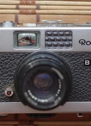 Фотоапарат rollei 35 b triotar 3,5 40 mm + фільтр — без лічильника кадрів