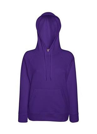 Женская худи с капюшоном и карманами, фиолетовая, xs-2xl xl