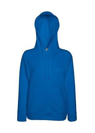 Жіноче худі з капюшоном і кишенями, яскраво-синя, xs-2xl