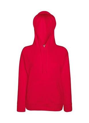 Женская худи с капюшоном и карманами, красная, xs-2xl 2xl