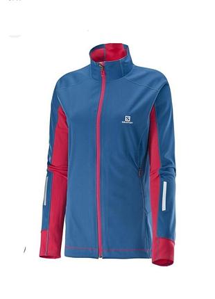 650 грн 
женская спортивная куртка salomon equipe softshell jacket w 
размер м 
состояние идеально 
пог 50 см