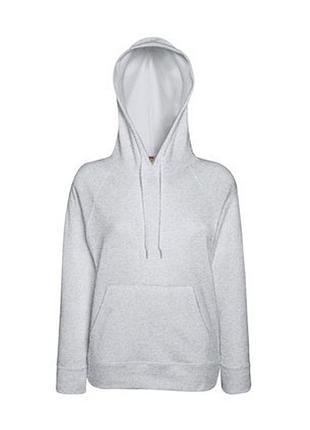 Женская худи с капюшоном и карманами, серо-лиловая, xs-2xl xl