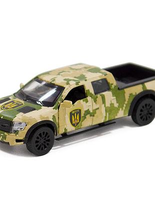 Автомодель - ford f-150 svt raptor милитари