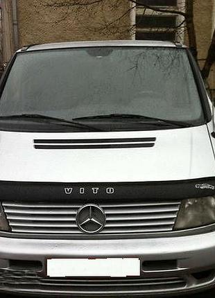 Дефлектор капота mercedes vito w638 1996–2002 – мухобойка