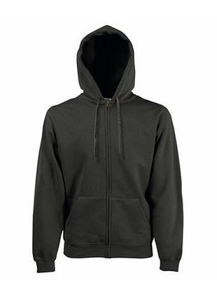 Мужское худи цвета светлый графит, флисовое, износостойкое, s–2xl, опт и розница 2xl