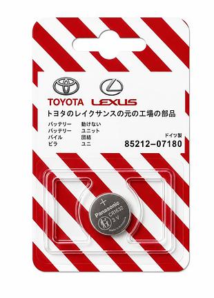 Оригинальная батарейка toyota lexus cr1632 3v panasonic для смарт ключа 85212-07180