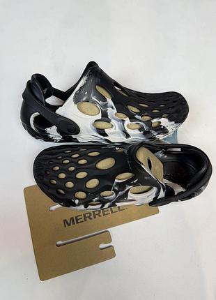 Сланцы merrell hydro moc мужские легкие сабо для пляжа и города черные