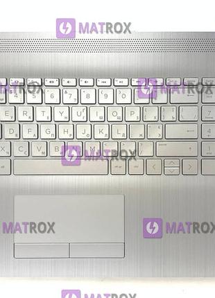 Передняя панель для hp pavilion 17-cs, 17-cr, 17-by, 17-ca, hp 470 g7 серебристый