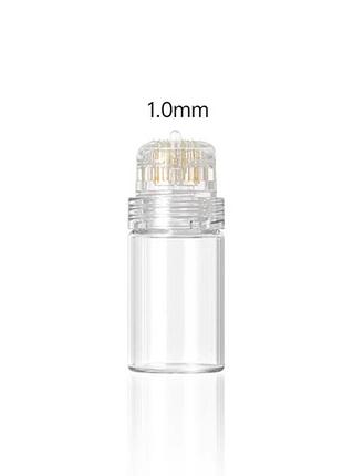 Флакон для мезококтейля hydra 64pin titanium micro needle для инъекций 64 иглы 1 мм