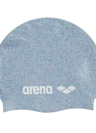 Шапочка для плавания arena silicone cap (006359-901) силикон, для тренировок, ofsm,серый