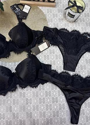 Шикарний комплект hunkemoller noir