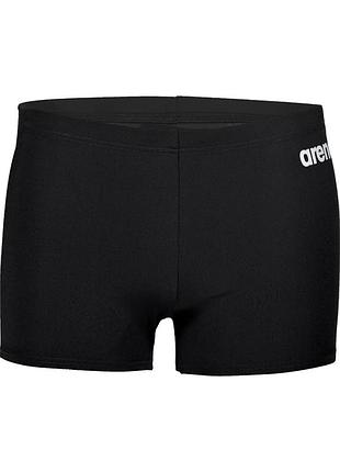 Чоловічі плавки-шорти arena team swim short solid стійкі до хлору, чорний,розмір 95 (004776-550-95)