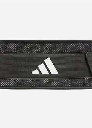 Пояс для тяжелой атлетики adidas performance из неопрена, черный, талия 62-75 см, (adgb-12284)