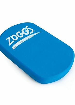 Доска для плавания zoggs eva kickboard mini тренировочная для бассейна 30x20 см голубой (304635)