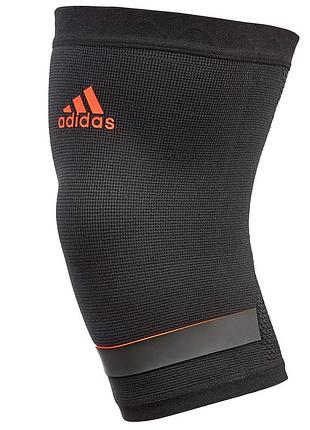 Наколенник компрессионный adidas performance, s обхват бедра 28-35 см. черный, 1шт. для спорта и реабилитации (adsu-13321rd-s)