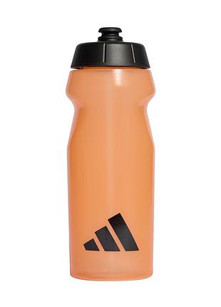 Спортивная бутылка для воды adidas, 0.5 л, bpa free, pe пластик, оранжевая (kd2766)