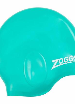 Шапочка для плавания zoggs ultra-fit silicone cap