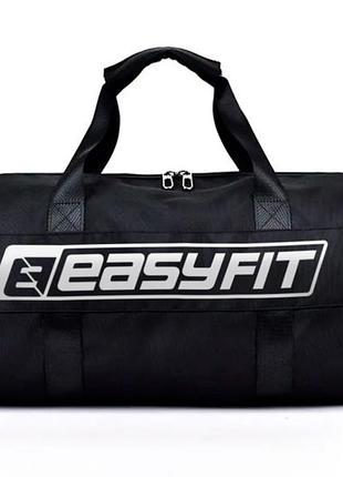 Сумка спортивная easyfit activepack ef-8002-bk,35 л – для зала, поездок и тренировок черный