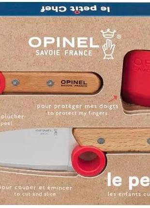 Набор ножей opinel le petite chef red vri inox