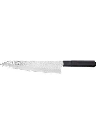 Нож кухонный kasumi kuro damascus chef