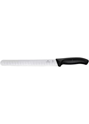 Ніж кухонний victorinox fibrox salmon flex 5.4623.30 black