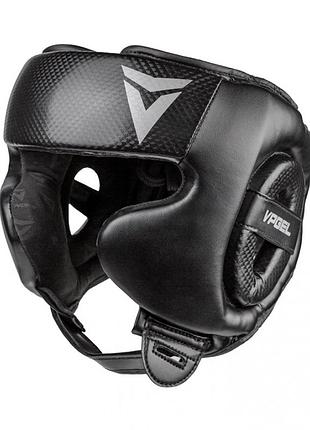 Боксерський тренувальний шолом v`noks optima (60228) з захистом вилиць l/xl (57-64 см) чорний