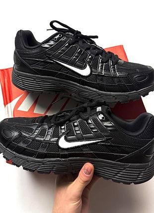 Кросівки чорні nike p-6000 initiator чоловічі спортивні
