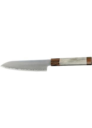 Ніж кухонний kanetsune kc-380 wa-santoku 180 mm