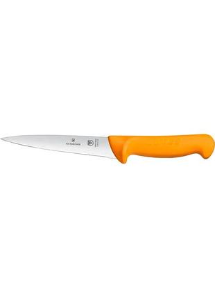Ніж кухонний victorinox swibo boning&sticking 5.8412.18 yellow