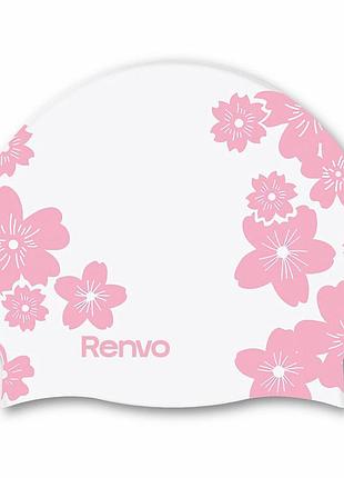 Шапочка для плавання renvo kerio salar, доросла, біла, 12+, універсальний розмір (osfm) (2sc500-0305)