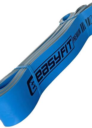 Еспандер-петля easyfit ef-2236-5, синя, латекс, опір 35-63 кг — для фітнесу та кросфіту