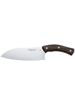 Ніж кухонний due cigni santoku 190 мм