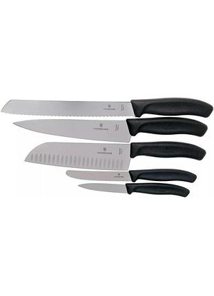 Набор ножей victorinox swiss classic in-drawer 6.7143.5 black