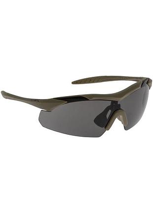 Очки баллистические wiley x wx vapor 2.5. 3 линзы (grey/clear/light rust) оправа tan