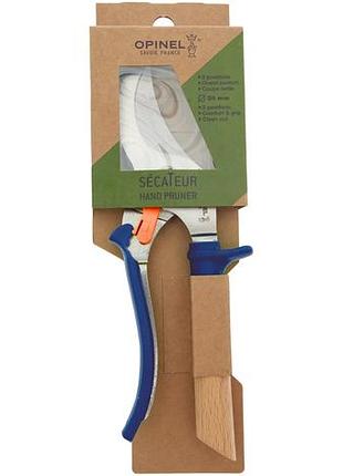 Секатор opinel hand pruner blue 4
