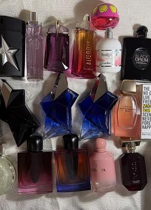 Оригінальні парфуми зі своєї колекції chanel, ysl, mugler  тільки оригінали