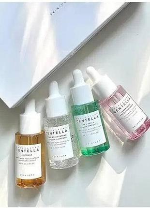 Уцінка!!! skin1004 madagascar centella ampoule kit 4штуки по 30мл