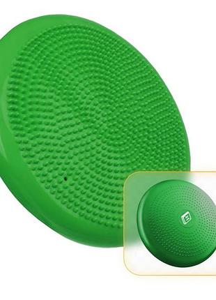 Балансувальна масажна подушка easyfit ef-1840-gn зелена, ø33 см – для реабілітації та тренувань