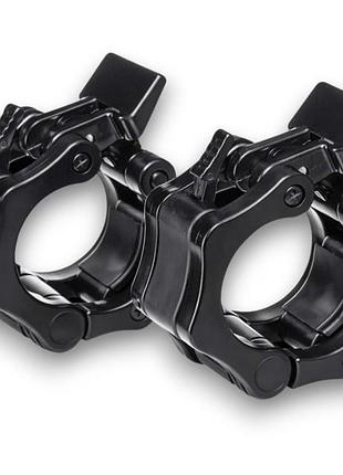 Зажимами для штанги (замки для олимпийского грифа) 50 мм easyfit lock-jaw (пара) ef-8058