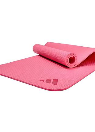 Килимок для фітнесу та йоги adidas, протиковзкий, eva+tpe, 183×61×1 см, рожевий (adyg-10003pf)