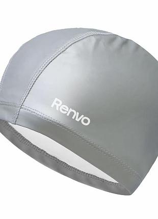 Шапочка для плавання renvo kerio salar, доросла, сіра, 12+, універсальний розмір (osfm) (2sc400-02)