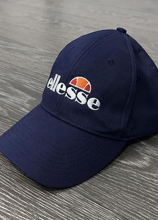 Ellesse мужская темно синяя кепка бейсболка оригинал с большим лого