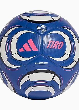 М’яч футбольний adidas tiro league, розмір 5, професійний, універсальний, для тренувань і матчів (ka5261-5)