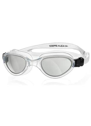 Очки для плавания aqua speed x-pro 9105 прозрачный уни osfm